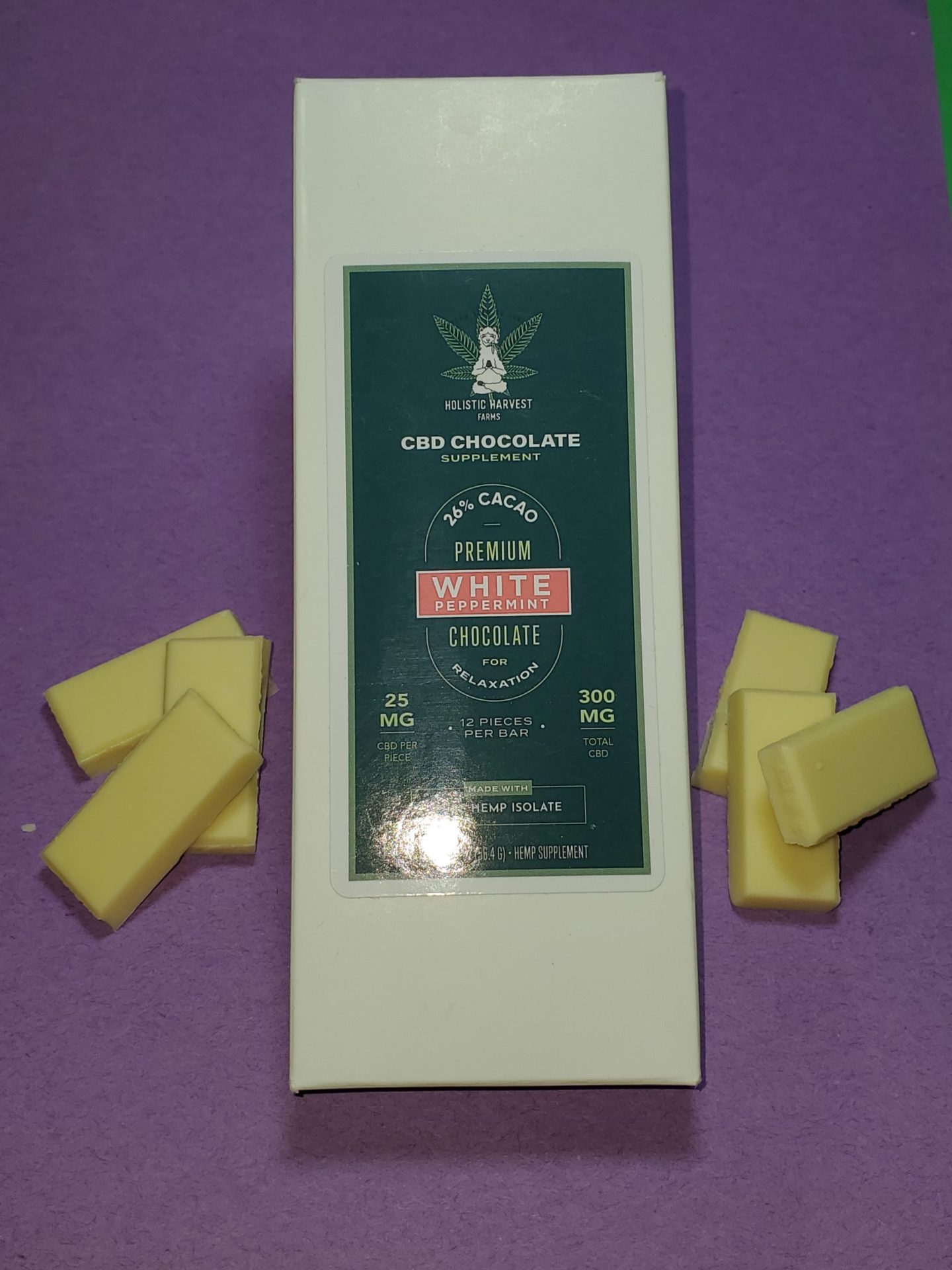 White Chocolate CBD Holistic Harvest Farms